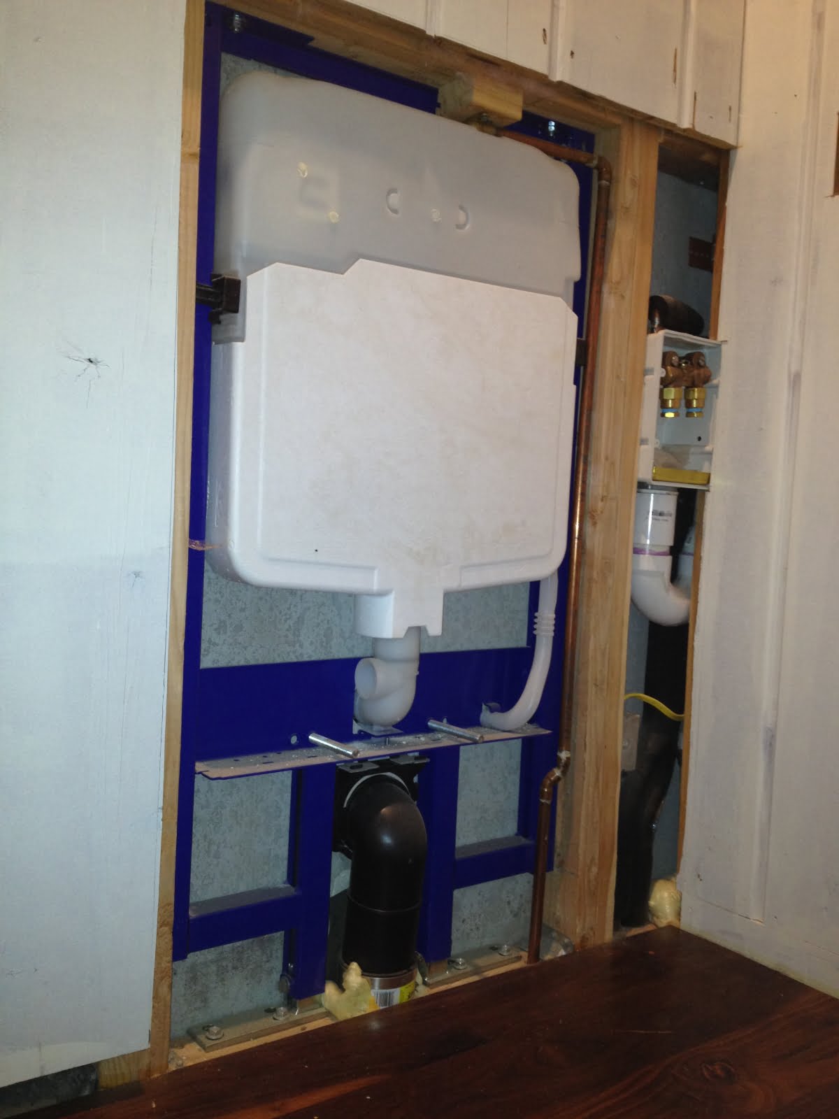 Wall Mounted Toilet Install and Discussion