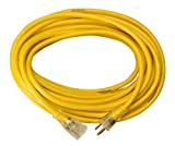 Heavy duty outdoor 15-amp extension cord.