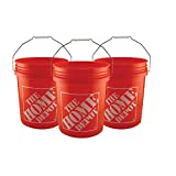 Plastic 5 gallon buckets.