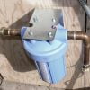 Step by step how to install a whole house water filter.