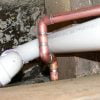 Stub out the shower drain pipe, leaving extra pipe height prior to cutting to length to fit an adjustable shower drain.