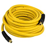 Air compressor heavy duty air hose for sprinkler blow out.