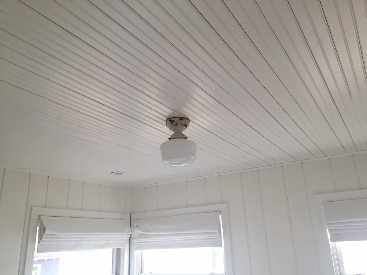 Beadboard Ceiling What It Is And How To Install It Yourself 