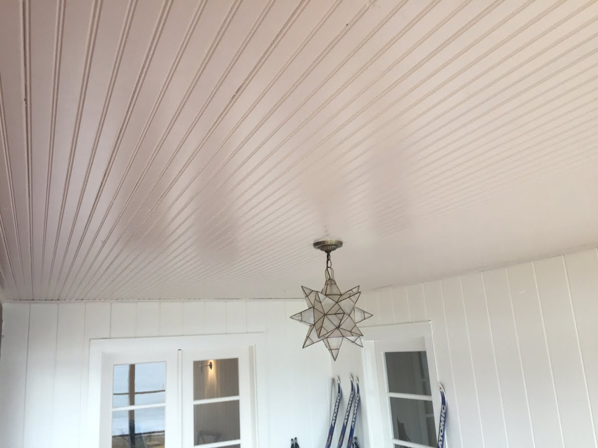 beadboard ceiling porch