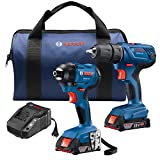 Bosch cordless drill and driver set.
