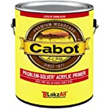 Cabot problem solver primer works great on many surfaces.