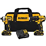 DeWalt cordless drill and driver set with brushless motors.