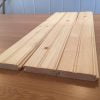 Pine 3/4" x 4" tongue and groove beadboard boards.