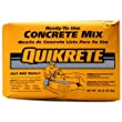 Quikrete concrete mix.