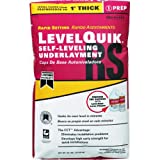 LevelQuik RS by Quikrete self-leveling floor underlayment.
