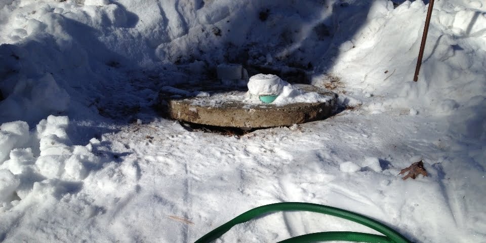 Thaw a frozen septic system yourself.