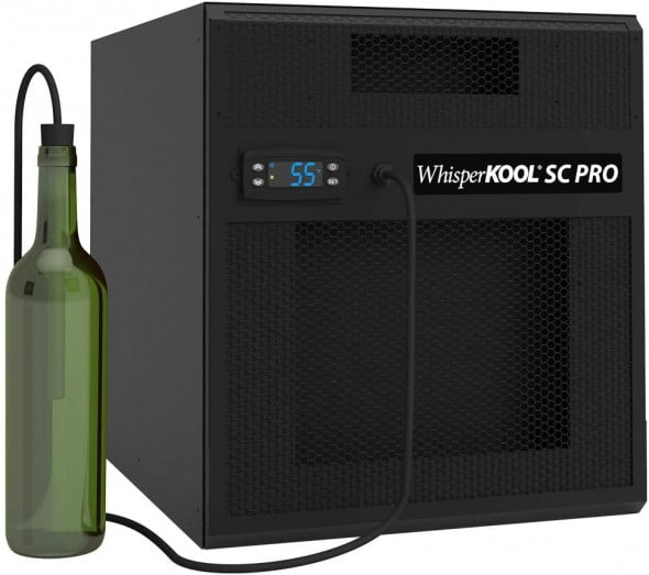 WhisperKOOL SC PRO wine cellar cooling unit.